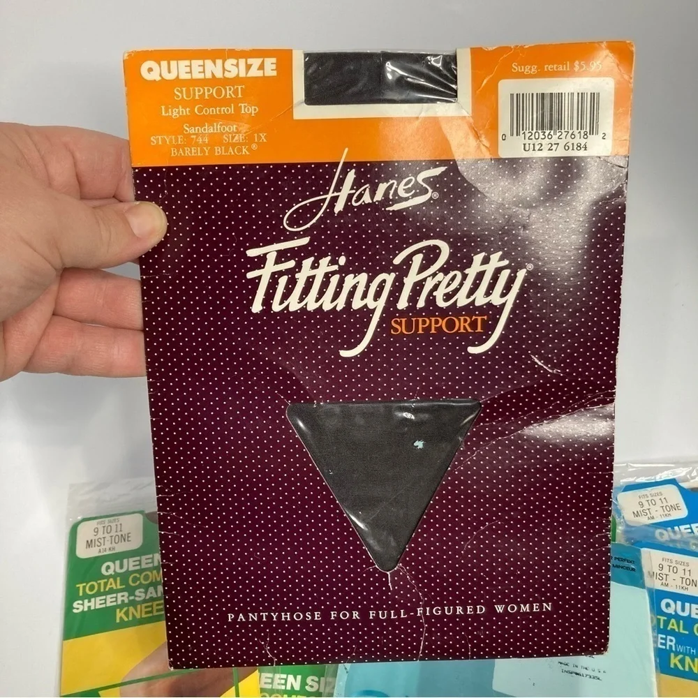 Vintage pantyhose bundle queen‎ size